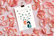 Love story. Vector collection., a Person Illustration by Nadia Grapes (Thumbnail 2 of 10)