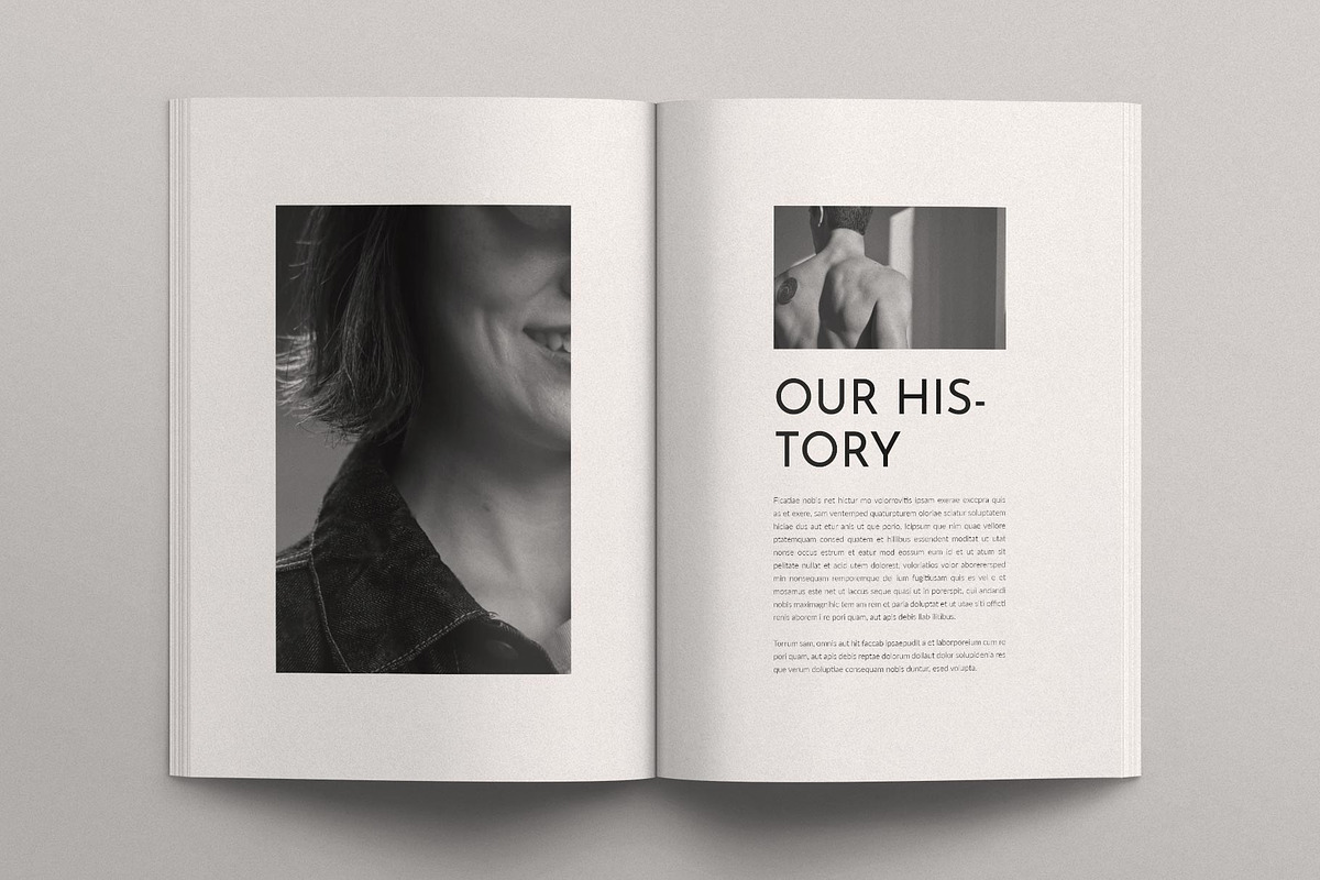 Interactive eBook Template Design, a Magazine Template by TemplatesForest