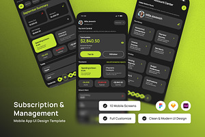 Vestra - Subscription Manager UI App, an App Template by twinstd