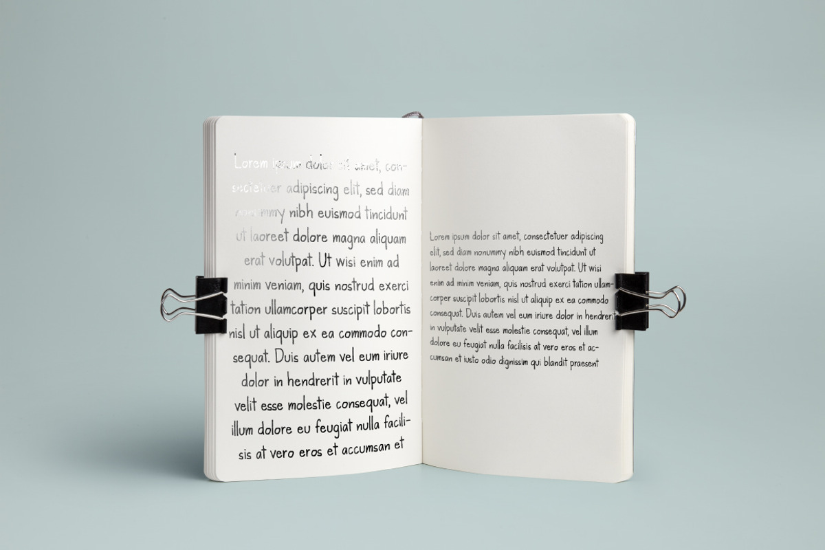 Kanda Handwriting Typeface preview 4