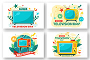 13 World Television Day Illustration, a Technology Illustration by denayunebgt (Thumbnail 4 of 4)