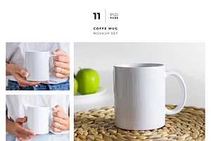 Coffee Mug Mockup Bundle