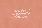 Dear Crush - Cute Handwritten Font, a Handwritten Font by Sarid Ezra (Thumbnail 5 of 10)