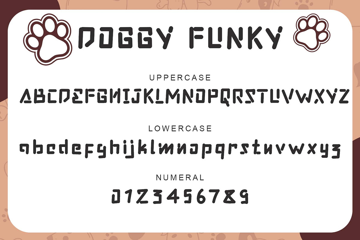 Doggy Funky, a Handwritten Font by Yoga Letter (Photo 5 of 6)