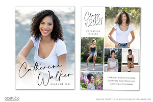 Graduation Card Template 2021 Senior