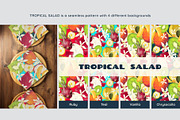 Tropical Fruit Clipart & Patterns, a Decorative Illustration by StudioLapis (Thumbnail 4 of 6)