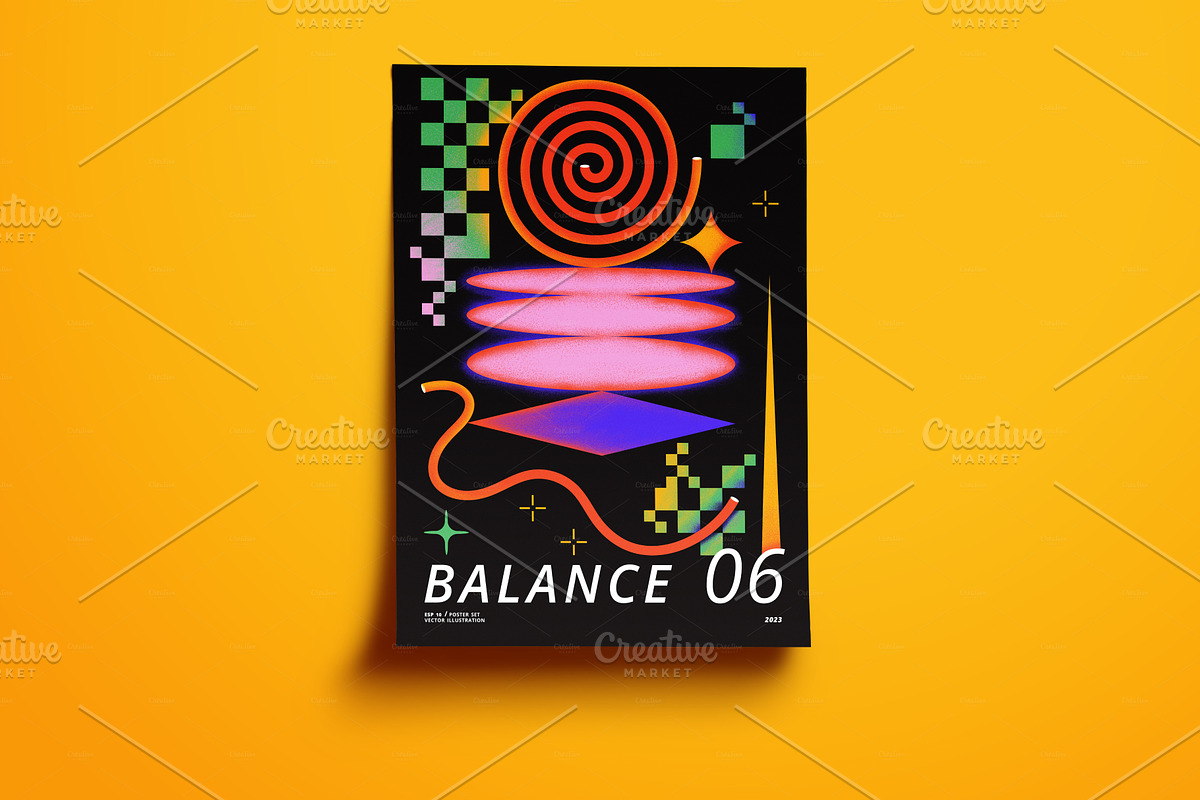 BALANCE: Contemporary Posters, a Poster Template by oxygen_8 (Photo 3 of 9)