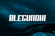 Blegundhi - Font, a Serif Font by artchiles_design (Thumbnail 1 of 5)