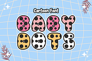Baby Dots - Cartoon Font Types, a Font by KiddoGlyphs Studio (Thumbnail 1 of 3)