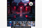 Glassborn Court Stained Backdrops, a Background Graphic by ThatsDesignArt (Thumbnail 9 of 15)