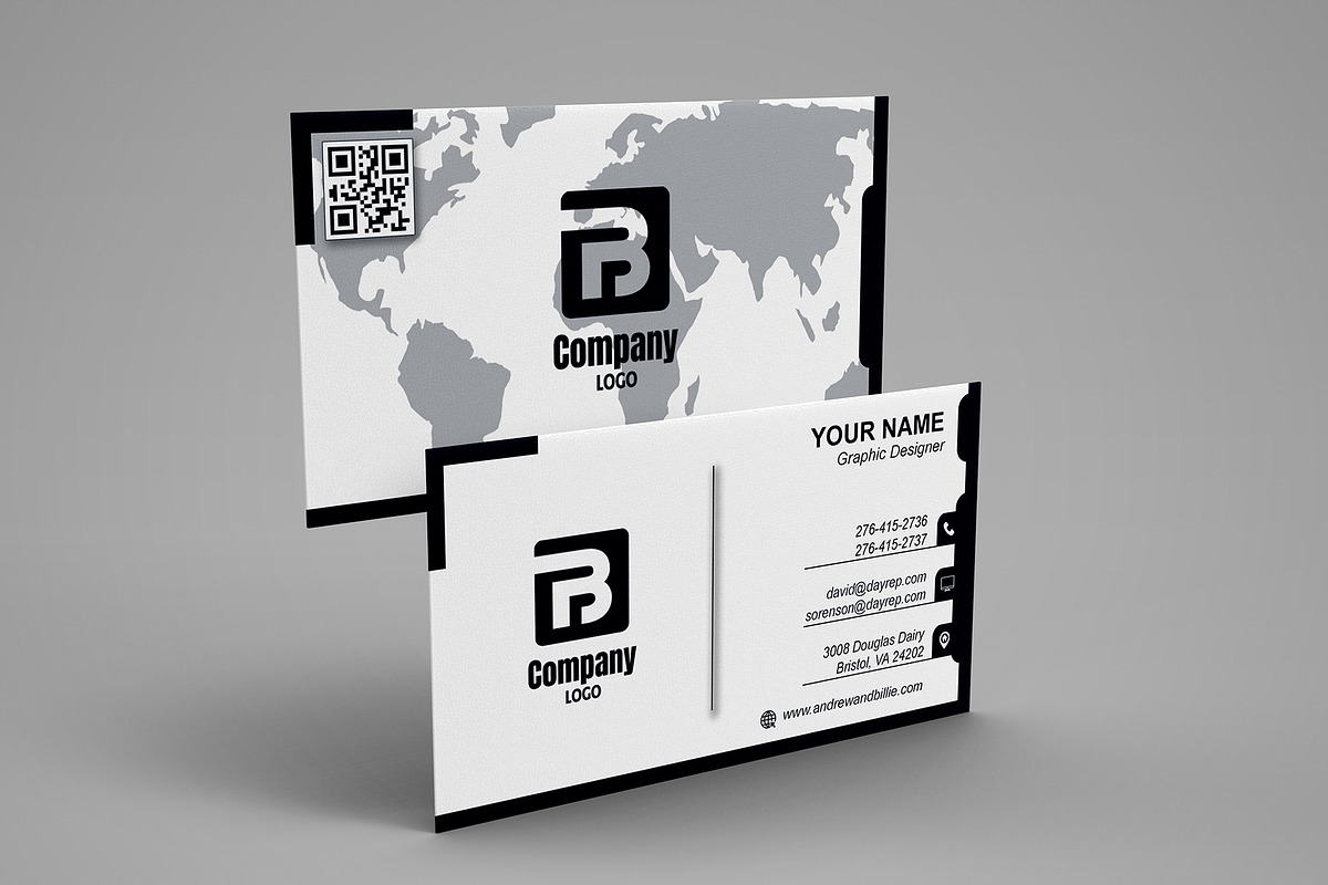 Estate Agency Card PSD preview 2