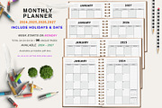 Ultimate Planner Bundle Pack 2024-27, a Stationery Template by ROJI CREATOR (Thumbnail 6 of 9)