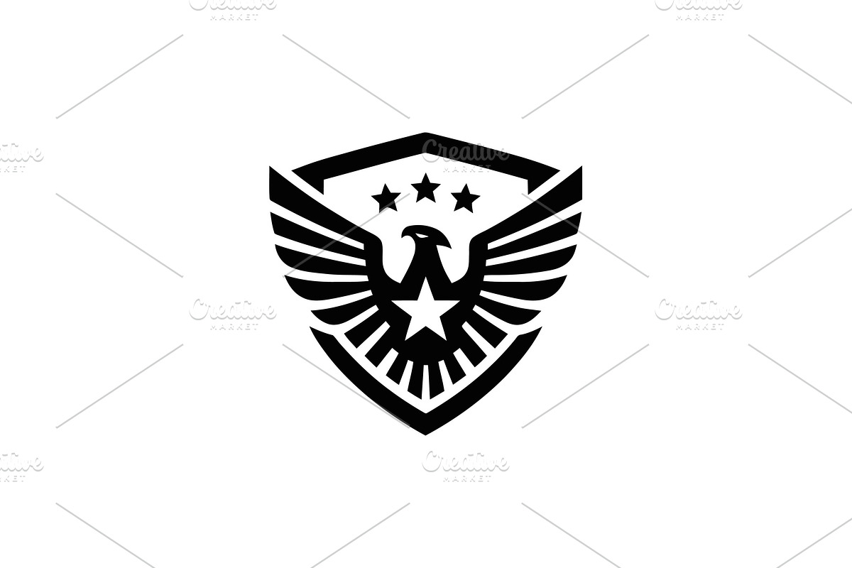 20 Minimalist Eagle Logo Bundle, a Branding & Logo Template by Vectorium Studio (Photo 2 of 21)