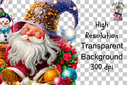 Snowman Gnome PNG Clipart, a Graphic by Clipart Bloom (Thumbnail 11 of 12)