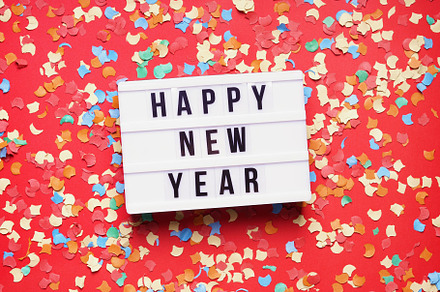 Happy new year party celebration