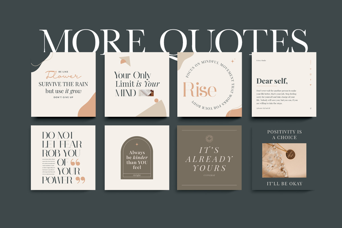 Instagram For eCourse Coach CANVA PS, a Social Media Template by Eviory (Photo 27 of 56)