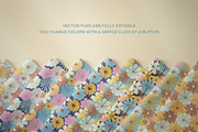 Wild Retro Floral Seamless Patterns, a Pattern Graphic by Tiger and Flower (Thumbnail 10 of 20)