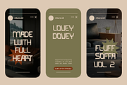 Rainke - Modern Furniture Brand Font, a Sans Serif Font by Pandeka Studio (Thumbnail 4 of 9)