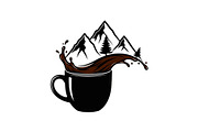 Mountain Coffee Cup Design Bundle, an Illustration by yasushie (Thumbnail 26 of 31)