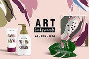 Art Backgrounds, an Illustration by ItsDianaDesign (Thumbnail 1 of 5)