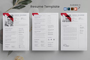 The Resume Set, a Resume Template by Cristal Pioneer (Thumbnail 1 of 7)
