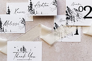 Mountain Forest Wedding Suite, an Invitation Template by BlueRobinDesignShop (Thumbnail 13 of 16)