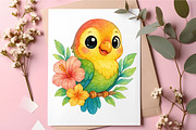 Cute Jungle Animals PNG Clipart, an Animal Illustration by RobertsArt (Thumbnail 5 of 5)