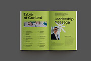 Green Non-Profit Annual Report, a Brochure Template by Neermana (Thumbnail 7 of 11)