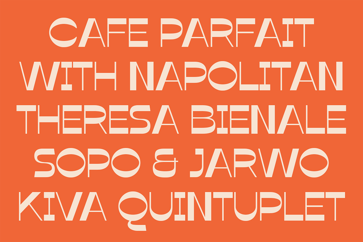 Jarwo - Reverse Contrast Typeface, a Sans Serif Font by Pekotype (Photo 5 of 11)