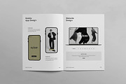 MINIMAL | Brand Guidelines, a Brochure Template by KreateTribe (Thumbnail 6 of 12)