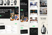 Digicraft - Framer Template, a Landing Page Template by Agensip Design Agency (Thumbnail 2 of 10)