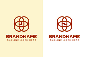 Letter Y Z Flower Circle Logo Set, a Branding & Logo Template by Pray Art Design Studio