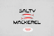 Noods Soup | Retro Vintage Typeface, a Sans Serif Font by Jolicia Type (Thumbnail 7 of 14)