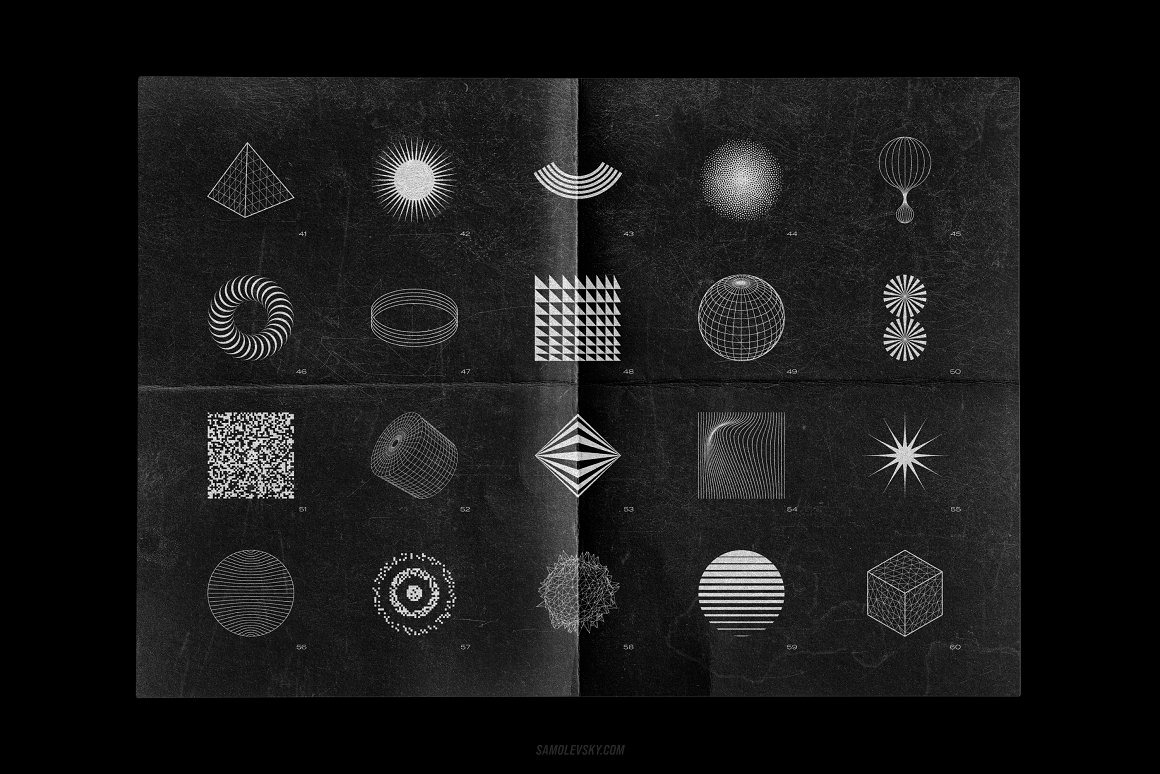 200 Abstract shapes & backgrounds, an Object Graphic by SPEED APEX (Photo 14 of 19)