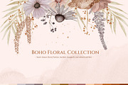 Boho Floral Collection, a Decorative Illustration by Maggie Stilwell Design (Thumbnail 1 of 12)