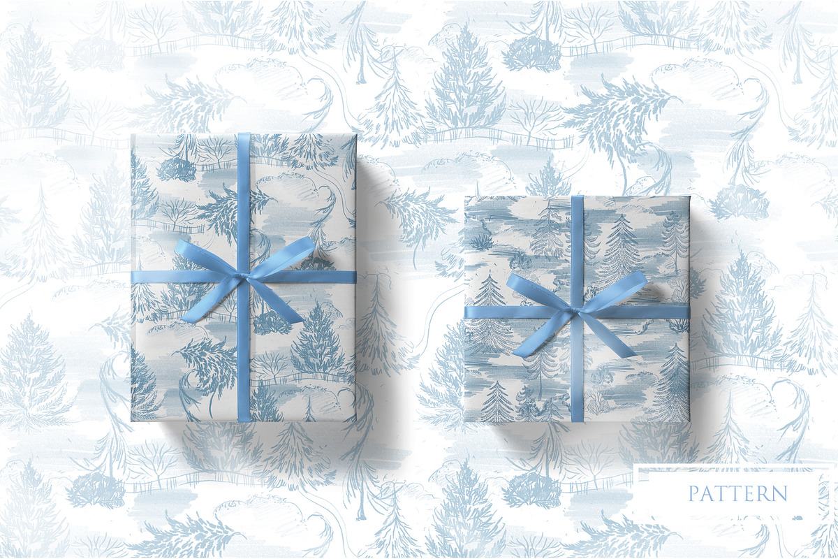 CHRISTMAS IN BLUE, an Object Graphic by Knopazyzy (Photo 9 of 13)