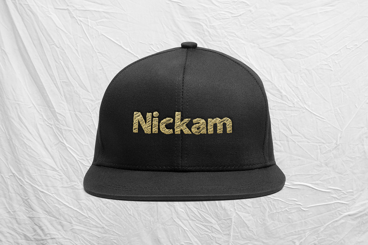 Nickam, a Font by Nickhard (Photo 3 of 5)