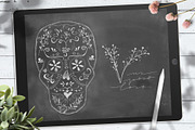 Chalkify Brushes for Procreate, a Brush Add-On by AJ Brushes (Thumbnail 7 of 17)