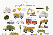 ABC transport alphabet, a Transportation Illustration by owlasya (Thumbnail 9 of 10)