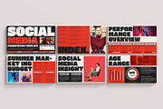 Social Media Report Presentation, a Presentation Template by E-Type (Thumbnail 2 of 3)