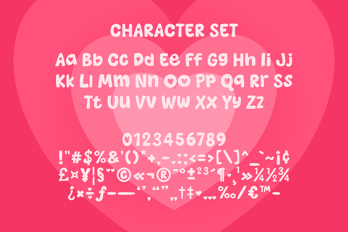 PINLOCK – Lovely Fun Bold Font, a Symbol Font by TypeTasty Font (Photo 2 of 11)