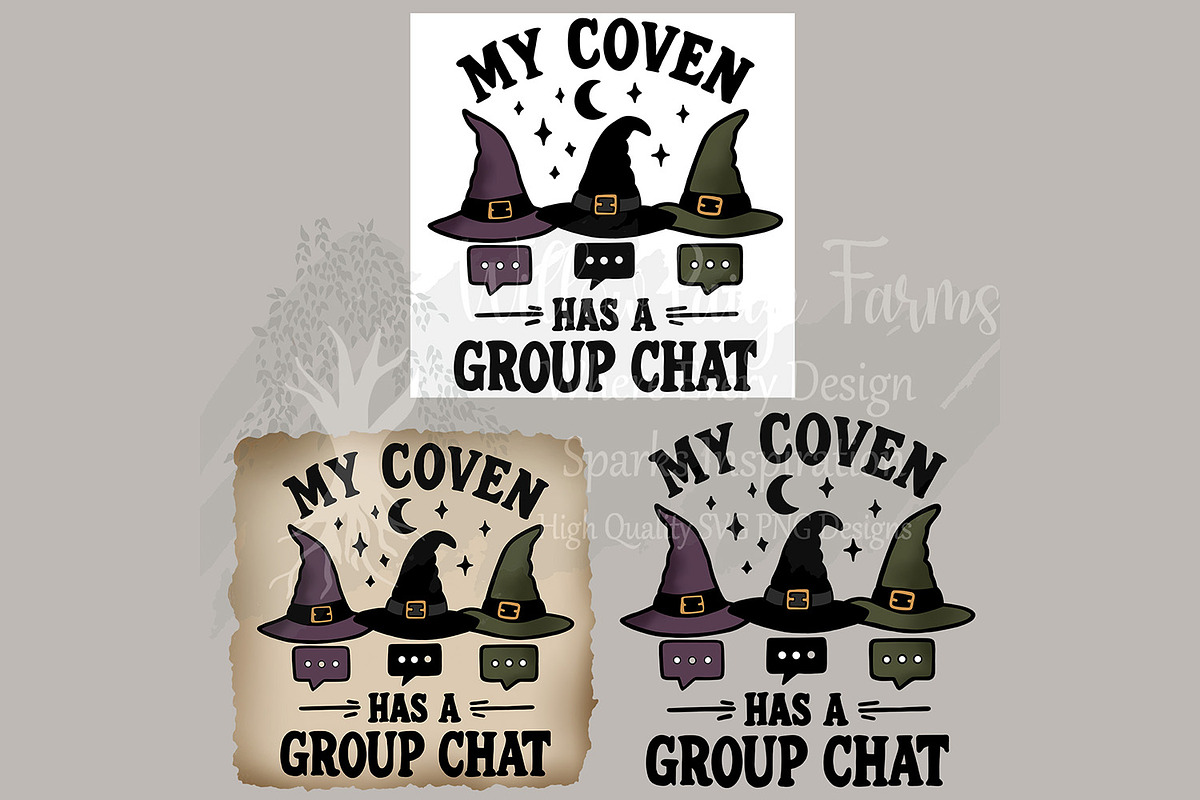 Halloween Bundle Funny Witchy, a Seasonal Illustration by Willow Paige Farms (Photo 8 of 14)