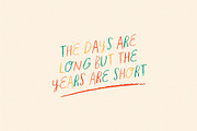Jolly Jan • Crayon Handlettered Font, a Font by Becky Simpson (Thumbnail 8 of 15)