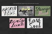 Red Strokes | Bold Messy Script Font, a Script Font by AnMark (Thumbnail 9 of 9)