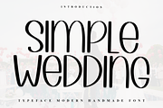 Simple Wedding, a Handwritten Font by FreshTypeINK (Thumbnail 1 of 7)