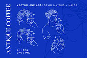 Antique Coffee - Vector Line Art, an Illustration by Aidana Aidar (Thumbnail 3 of 10)