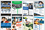 New-150 Multipurpose Flyers Bundle, a Flyer Template by AfzaalGraphics (Thumbnail 31 of 35)