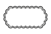 Wavy Scalloped Label Frame Bundle, an Illustration by musafir_fashion (Thumbnail 47 of 51)