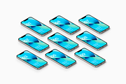 Phone 13 - 20 Mockups Scenes, an iPhone Mockup by Asylab (Thumbnail 28 of 38)