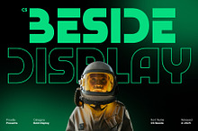 CS Beside – Bold Display Font
